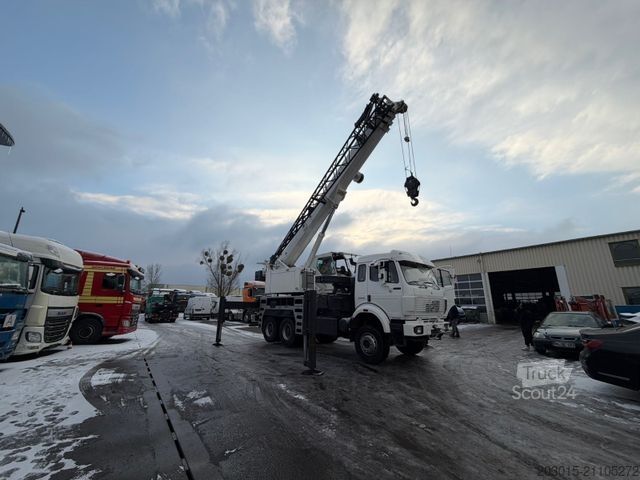 Krautuvas sumontuotas ant sunkvežimio MERCEDES-BENZ SK   2638   K    /   6 X 4   LIEBHERR   LTM 30