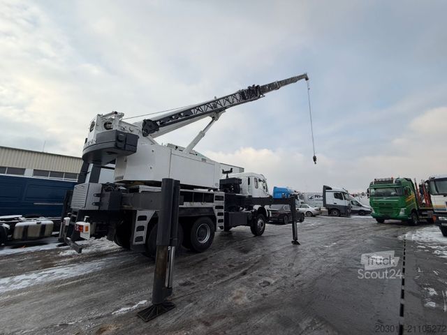 Krautuvas sumontuotas ant sunkvežimio MERCEDES-BENZ SK   2638   K    /   6 X 4   LIEBHERR   LTM 30
