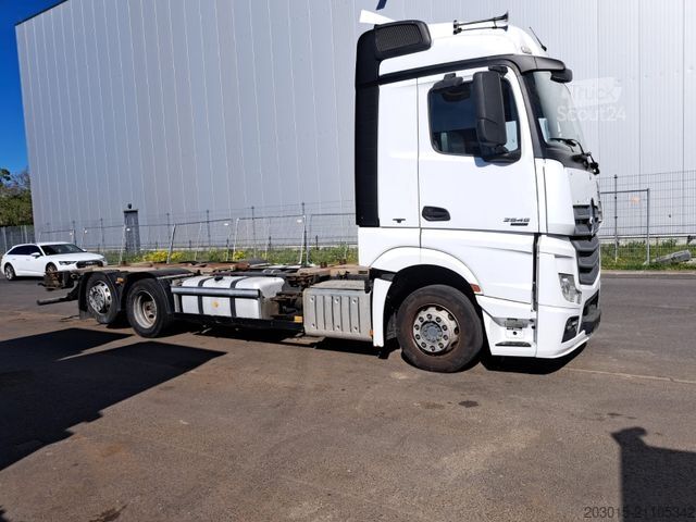 Ladbil med udskifteligt lad MERCEDES-BENZ ACTROS 2545 L