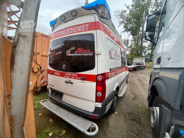 Autospecială de pompieri VOLKSWAGEN Crafter 35  L2H2   Hoch Lang  Krankentransporter
