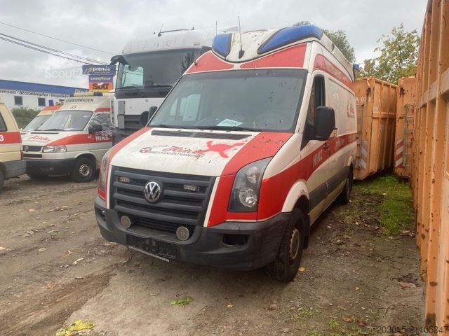Autospecială de pompieri VOLKSWAGEN Crafter 35  L2H2   Hoch Lang  Krankentransporter