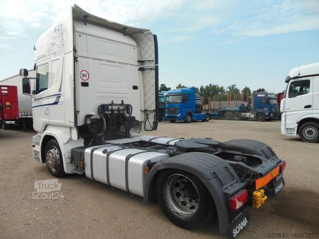 Volumen trækker SCANIA R410, LOWDECK, RETARDER, TOP STAND