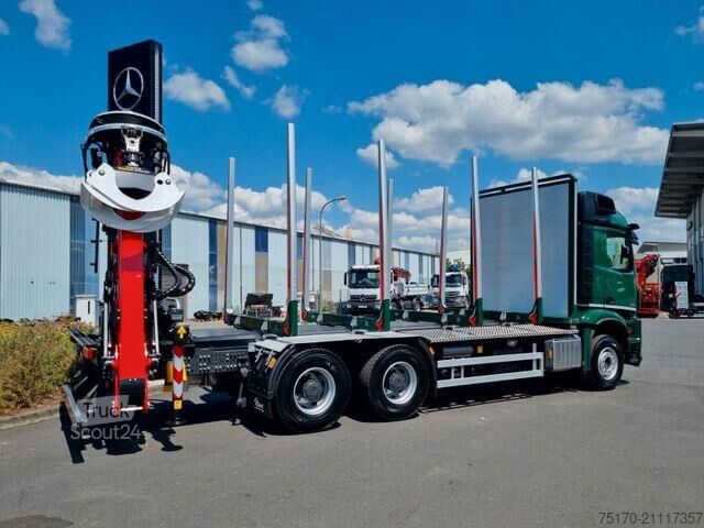Μεταφορέας ξυλείας Mercedes-Benz Arocs 2651 L 6x4 Palfinger Epsilon TZ12-98