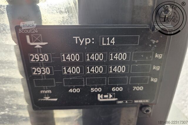 Handmatige stapelaar Linde L14