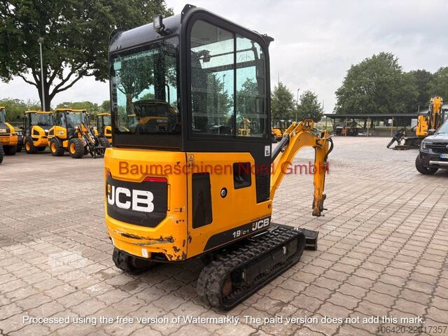 Minigrävare JCB 19C-1 gebraucht BJ 2023 1.290h