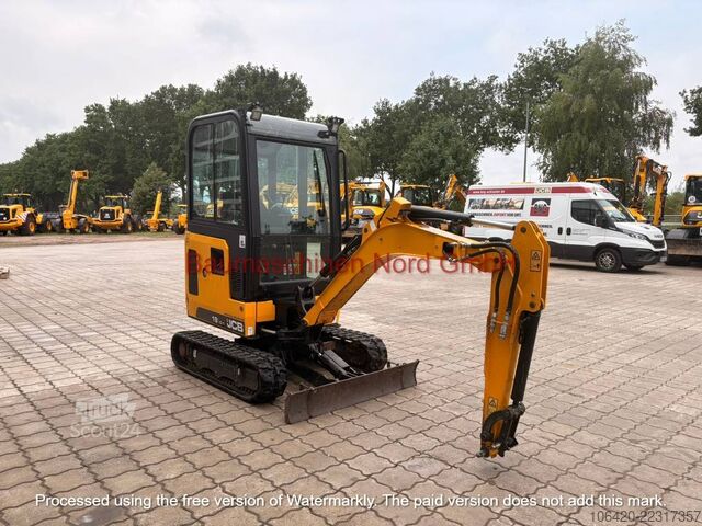 Minigrävare JCB 19C-1 gebraucht BJ 2023 1.290h