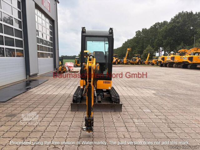 Minigrävare JCB 19C-1 gebraucht BJ 2023 1.290h