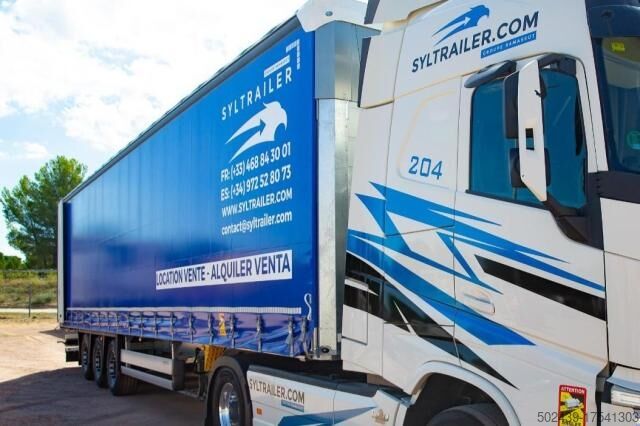 Otwarta naczepa z plandeką Schmitz Cargobull SCS (Location / Rent)
