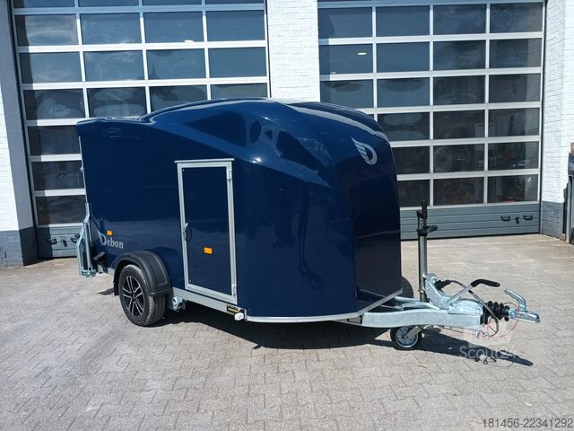 Koteloperävaunu Debon Cargo XL Alufelgen Modell 26 blau Neu