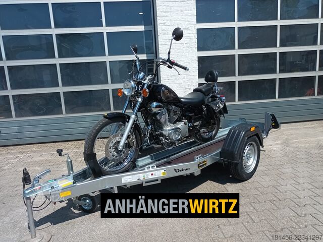 автомобилен ремарке Debon Moto 1 Motorrad absenker 2026 direkt Neu
