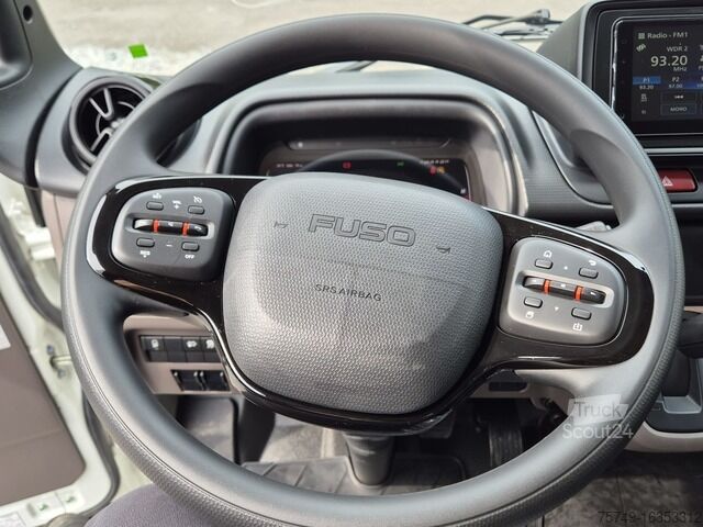 Furgoneta pick-up Fuso FUSO 9C18 Canter Alu Pritsche 5.5m Kran 3x hydr.