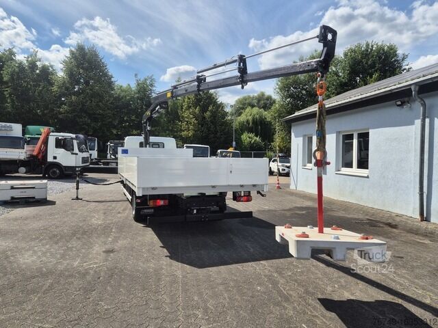 Pritschenwagen Fuso FUSO 9C18 Canter Alu Pritsche 5.5m Kran 3x hydr.