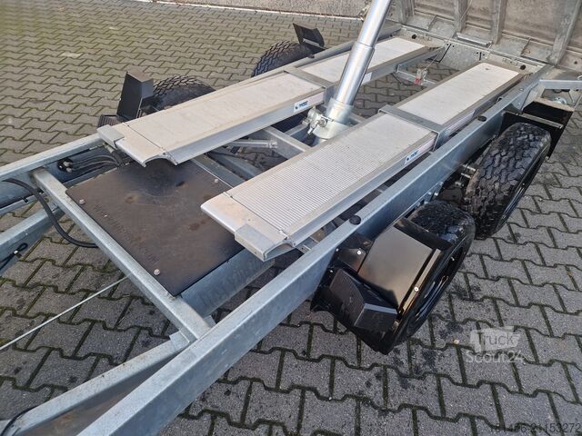 Remorque à benne basculante Hapert Anhänger Volum Kipper Cobalt 3500 Profi black Neu