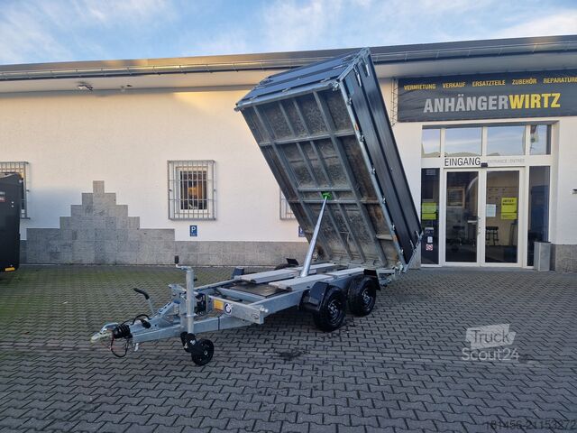 Remorque à benne basculante Hapert Anhänger Volum Kipper Cobalt 3500 Profi black Neu