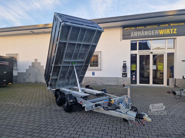 Remorque à benne basculante Hapert Anhänger Volum Kipper Cobalt 3500 Profi black Neu