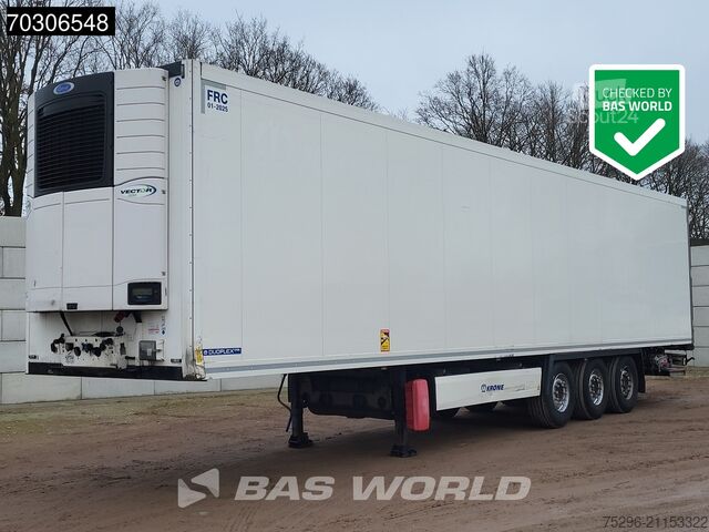 Transporte refrigerado/congelado Krone SD 3 axles Tailgate Lifting Axle