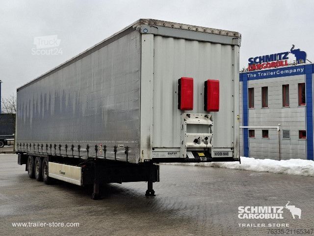 Semirimorchio con telone Krone Curtainsider Dropside