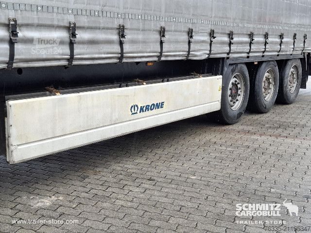 Semirimorchio con telone Krone Curtainsider Dropside
