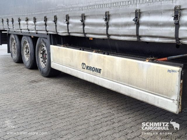 Semirimorchio con telone Krone Curtainsider Dropside