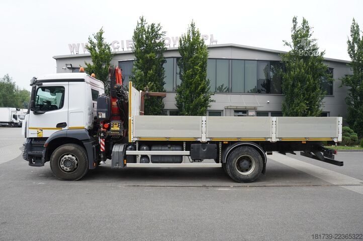 Vinçli platform Mercedes-Benz Arocs 1827 4x2 / 70 tho km!!! / Fassi