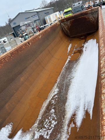 Polpriklopnik MEILLER TR 3 3-Achs Sattelauflieger Kipper Mulde 26-27m³