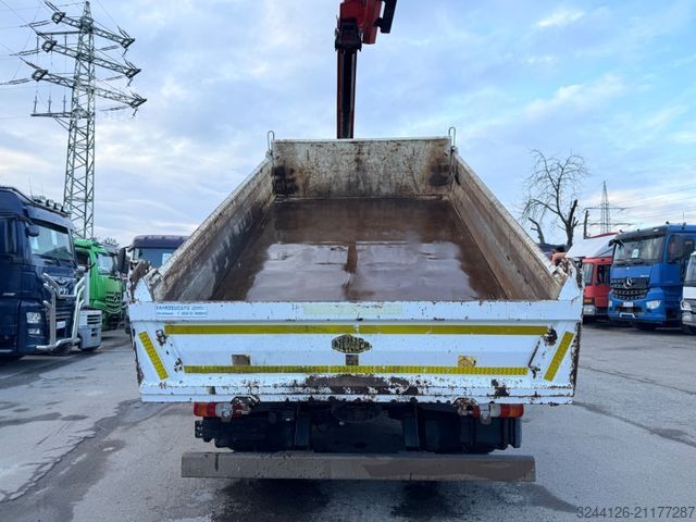 Autocarro ribaltabile MERCEDES-BENZ Arocs 1835K/Meiller/PalfingerKran13001K/Funk/E6