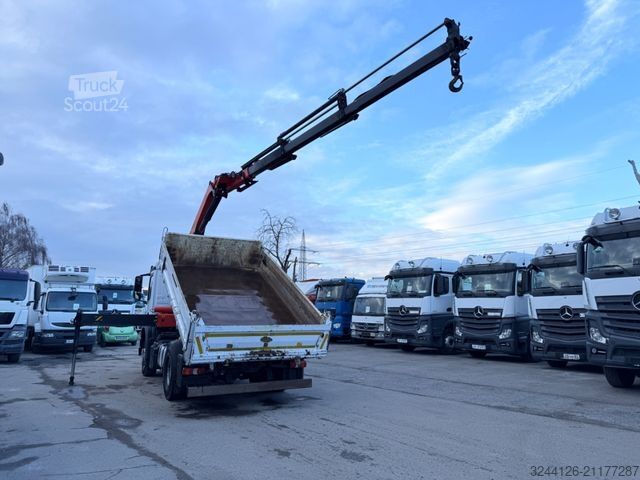 Autocarro ribaltabile MERCEDES-BENZ Arocs 1835K/Meiller/PalfingerKran13001K/Funk/E6