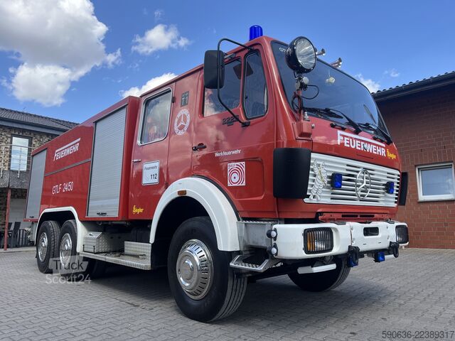 Camion de pompiers Mercedes-Benz 2219 / 6x4, 3-Achsen, GTLF 24/50, Feuerw