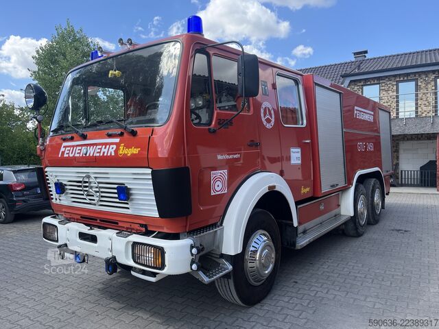 Camion de pompiers Mercedes-Benz 2219 / 6x4, 3-Achsen, GTLF 24/50, Feuerw
