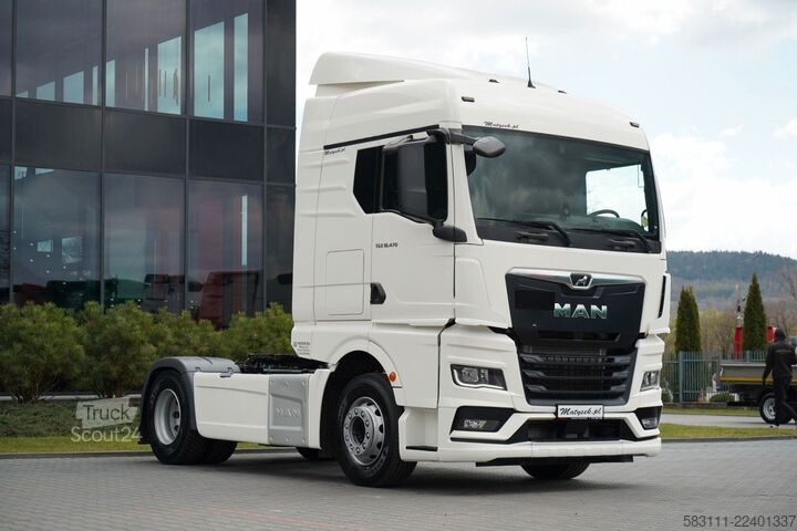 Standard nyergesvontató MAN TGX 18.470 / GM / NAVI / NOWE OPONY
