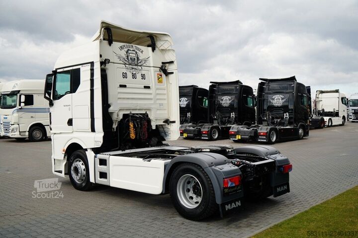 Standard nyergesvontató MAN TGX 18.470 / GM / NAVI / NOWE OPONY
