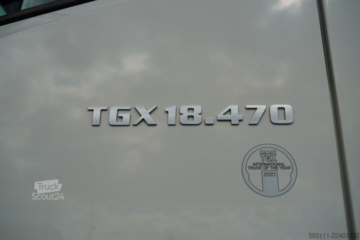 Standard nyergesvontató MAN TGX 18.470 / GM / NAVI / NOWE OPONY