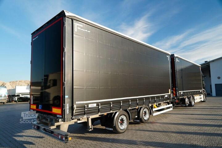 Ciężarówka jumbo VOLVO FH 500 / ZESTAW TANDEM / 120 M3 / PRZEJAZDOWY /