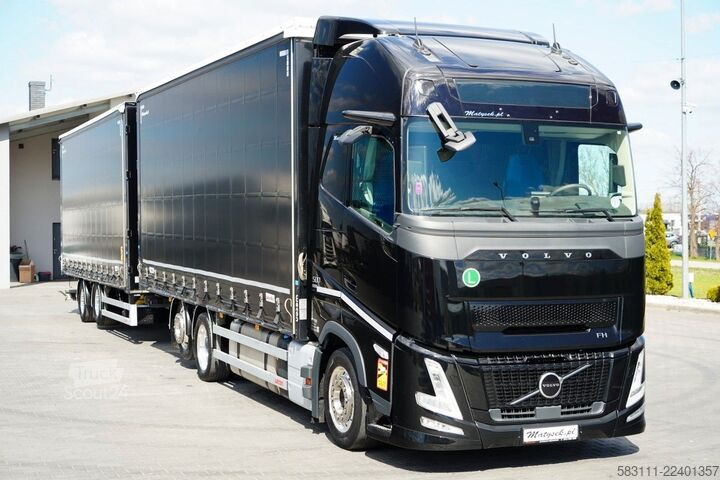 Ciężarówka jumbo VOLVO FH 500 / ZESTAW TANDEM / 120 M3 / PRZEJAZDOWY /