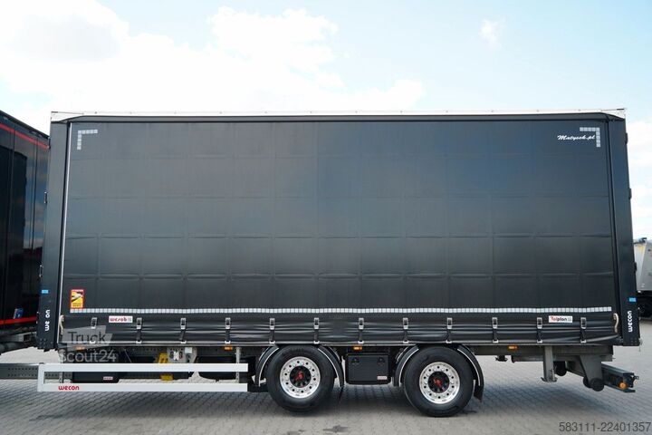 Ciężarówka jumbo VOLVO FH 500 / ZESTAW TANDEM / 120 M3 / PRZEJAZDOWY /