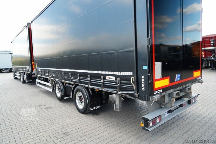Ciężarówka jumbo VOLVO FH 500 / ZESTAW TANDEM / 120 M3 / PRZEJAZDOWY /