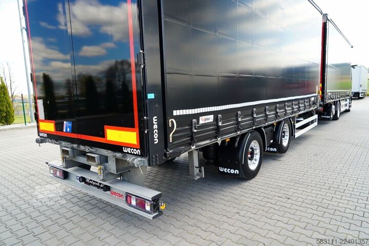 Ciężarówka jumbo VOLVO FH 500 / ZESTAW TANDEM / 120 M3 / PRZEJAZDOWY /
