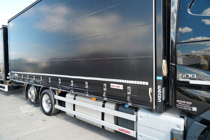 Ciężarówka jumbo VOLVO FH 500 / ZESTAW TANDEM / 120 M3 / PRZEJAZDOWY /