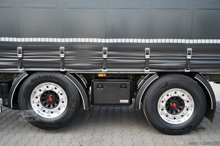 Ciężarówka jumbo VOLVO FH 500 / ZESTAW TANDEM / 120 M3 / PRZEJAZDOWY /