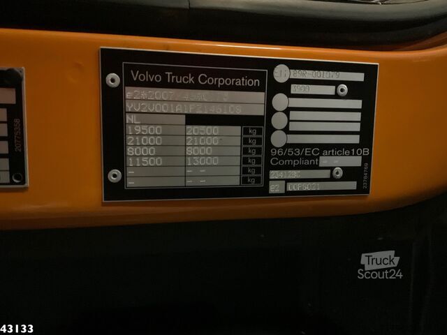 Szívó jármű Volvo FE 320 DHM 8m³ Kolkenzuiger