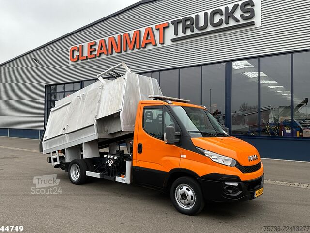 Vuilniswagen Iveco Daily 40C15 Euro 6 Terberg zijlader