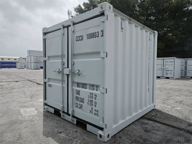  6/8/10 Fuß Seecontainer / Lagercontainer Anthrazit oder Lichtgrau / one Way