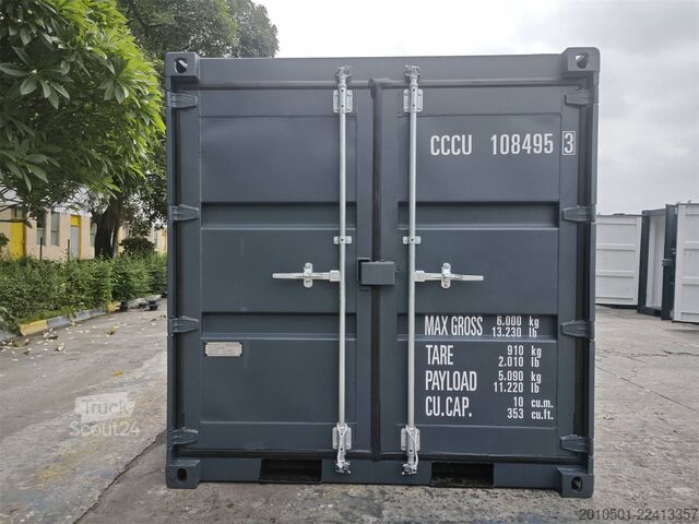  6/8/10 Fuß Seecontainer / Lagercontainer Anthrazit oder Lichtgrau / one Way