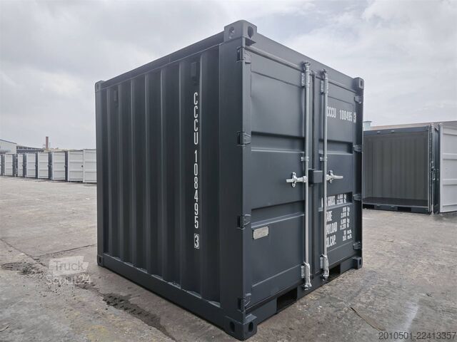  6/8/10 Fuß Seecontainer / Lagercontainer Anthrazit oder Lichtgrau / one Way