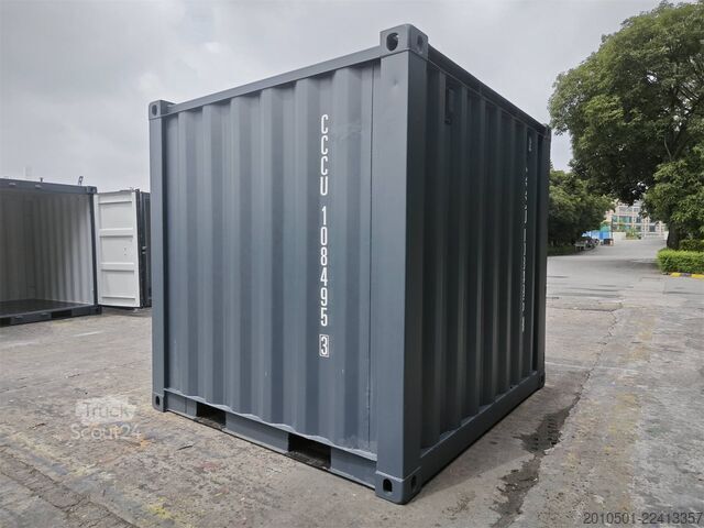  6/8/10 Fuß Seecontainer / Lagercontainer Anthrazit oder Lichtgrau / one Way