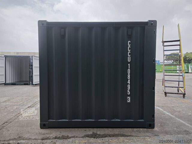  6/8/10 Fuß Seecontainer / Lagercontainer Anthrazit oder Lichtgrau / one Way