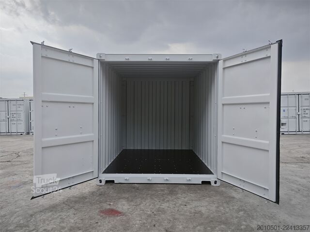  6/8/10 Fuß Seecontainer / Lagercontainer Anthrazit oder Lichtgrau / one Way