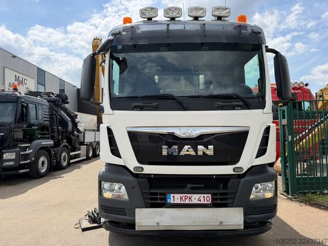 Ladepritsche MAN TGS 35.440 8x4 TRIDEM PRITSCHE + KRAN HIAB 288 ...
