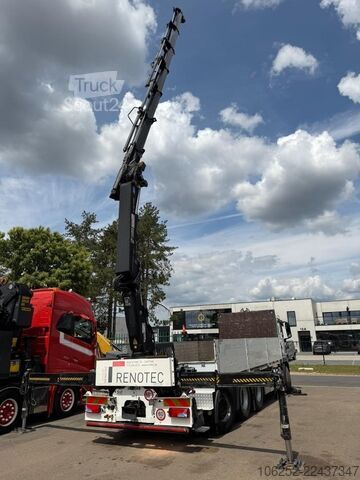 Yükleme platformu MAN TGS 35.440 8x4 TRIDEM PRITSCHE + KRAN HIAB 288 ...