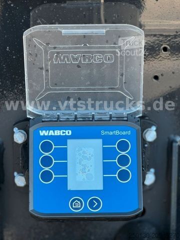 Tiptrailer MEILLER 5 x Vorhanden Stahlmulde elektr. Verdeck